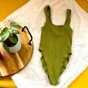 Youswim One Size fits all one piece bathing suit , fern green 💚.